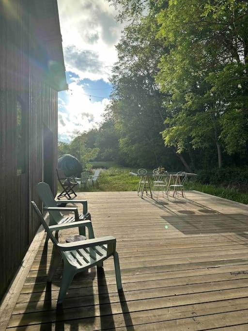 Cosy Cabane Boise Solaire, Balneo Bath Et Toilette Seche A La Ferme Mimizan Exterior foto
